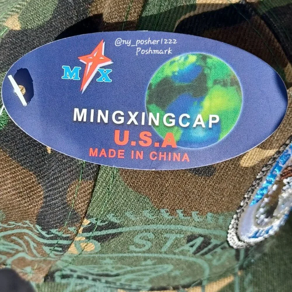 MINGXINGCAP 𝐔𝐍𝐈𝐓𝐄𝐃 𝐒𝐓𝐀𝐓𝐄𝐒 𝐀𝐈𝐑 𝐅𝐎𝐑𝐂𝐄 Baseball Cap Camo